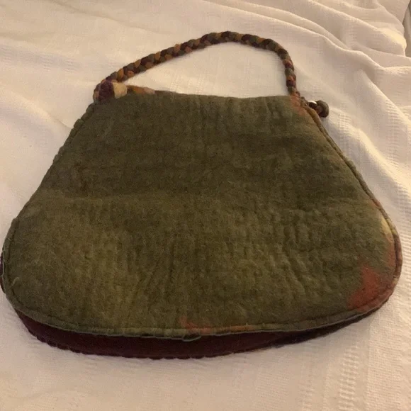 NEW Anthropologie Rising Tide handmade wool purse - Picture 10 of 16